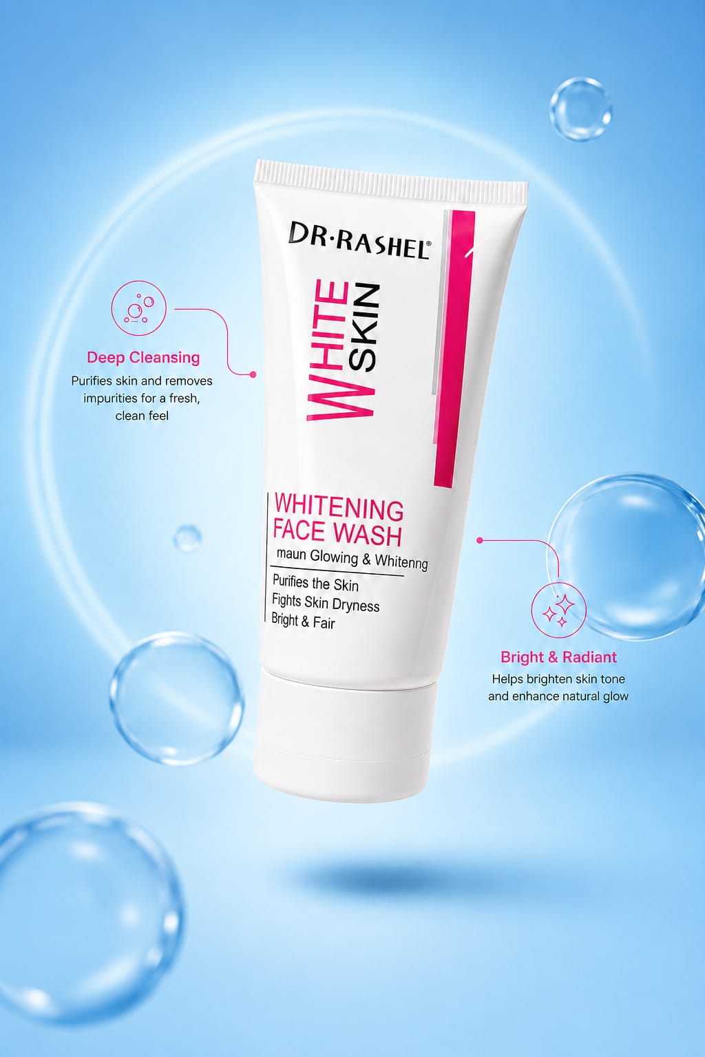 Dr Rashel Whitening Face Wash 150ml