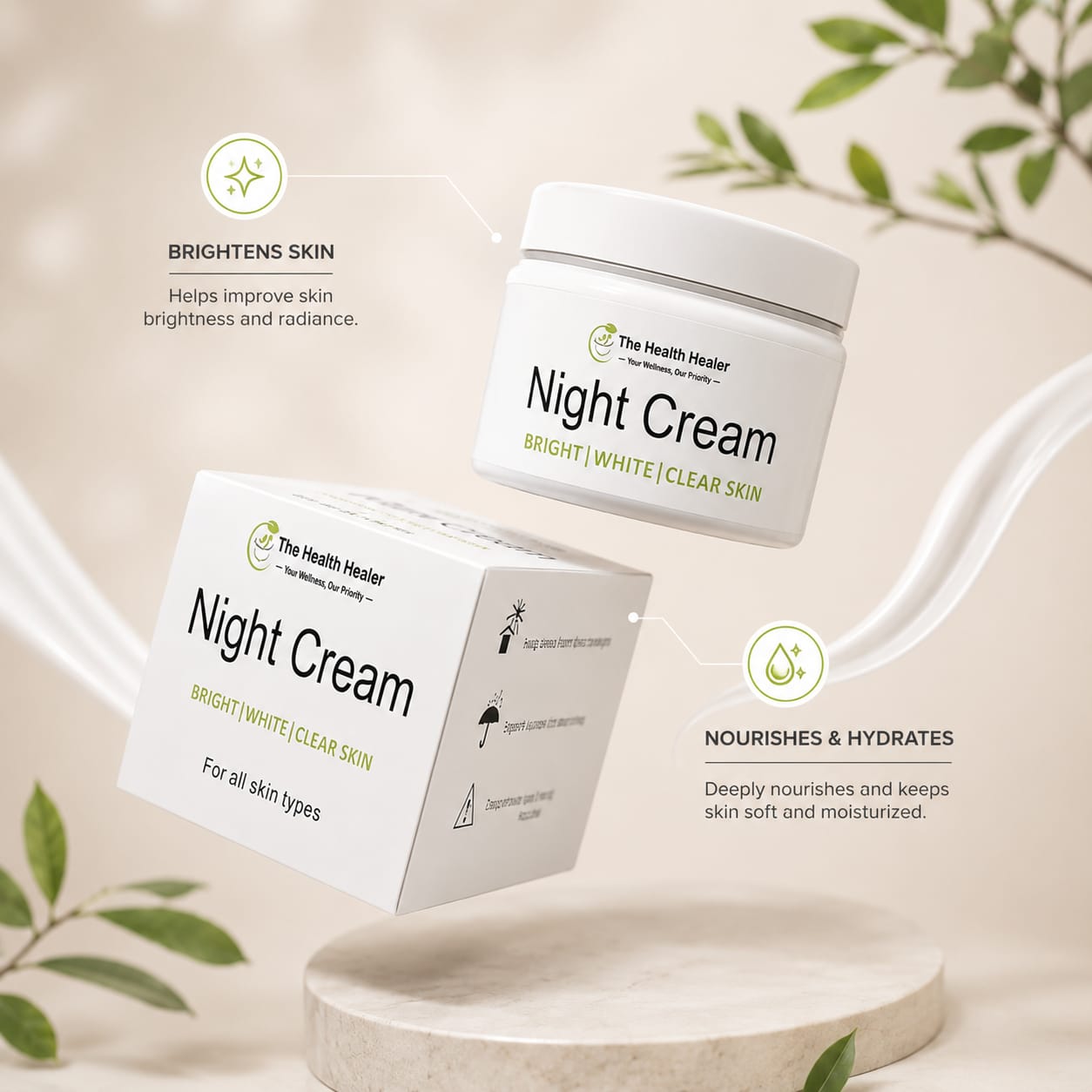 Premium Night Cream for Glowing Pakistani Skin