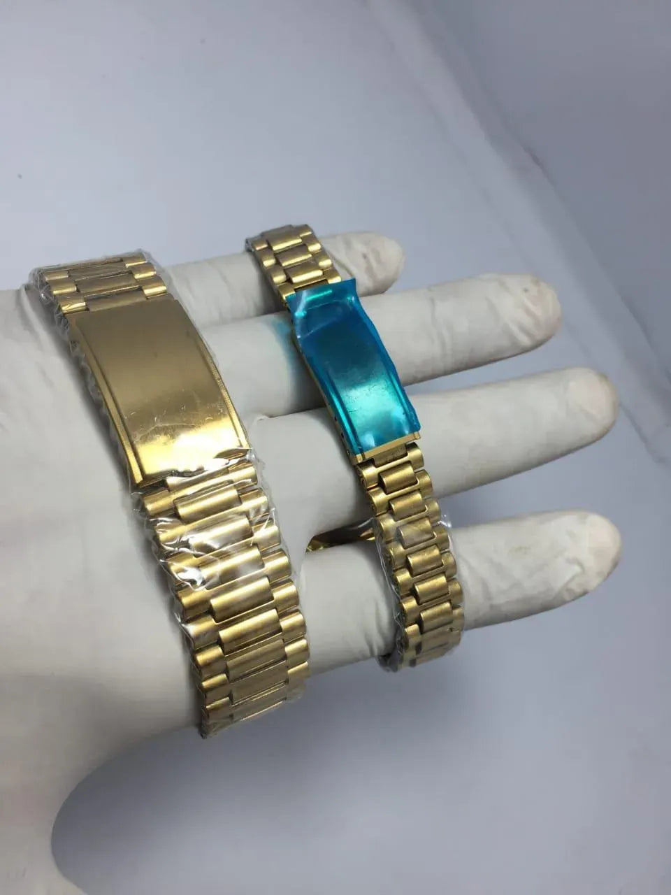 Gold Toned Couple Watches Set for Weddings & Office