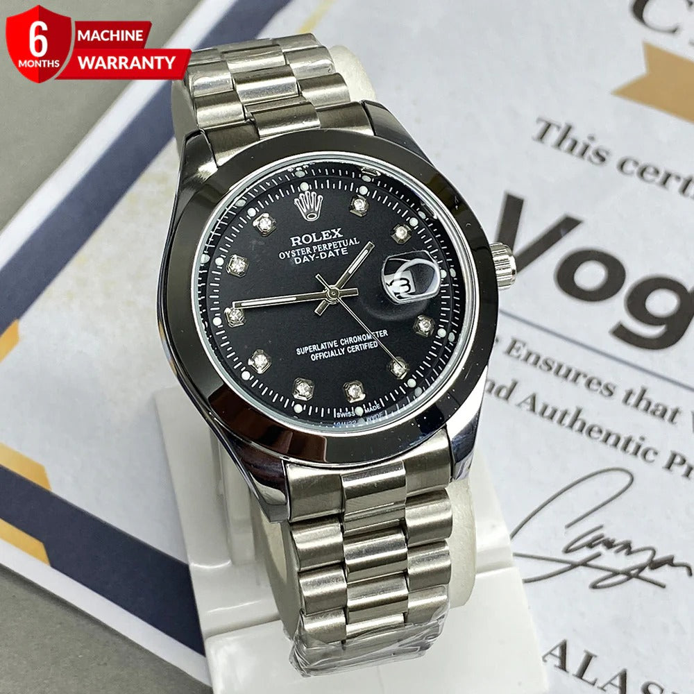 R0LEX Swiss Made Perpetual Luxury Chain Watch For Men