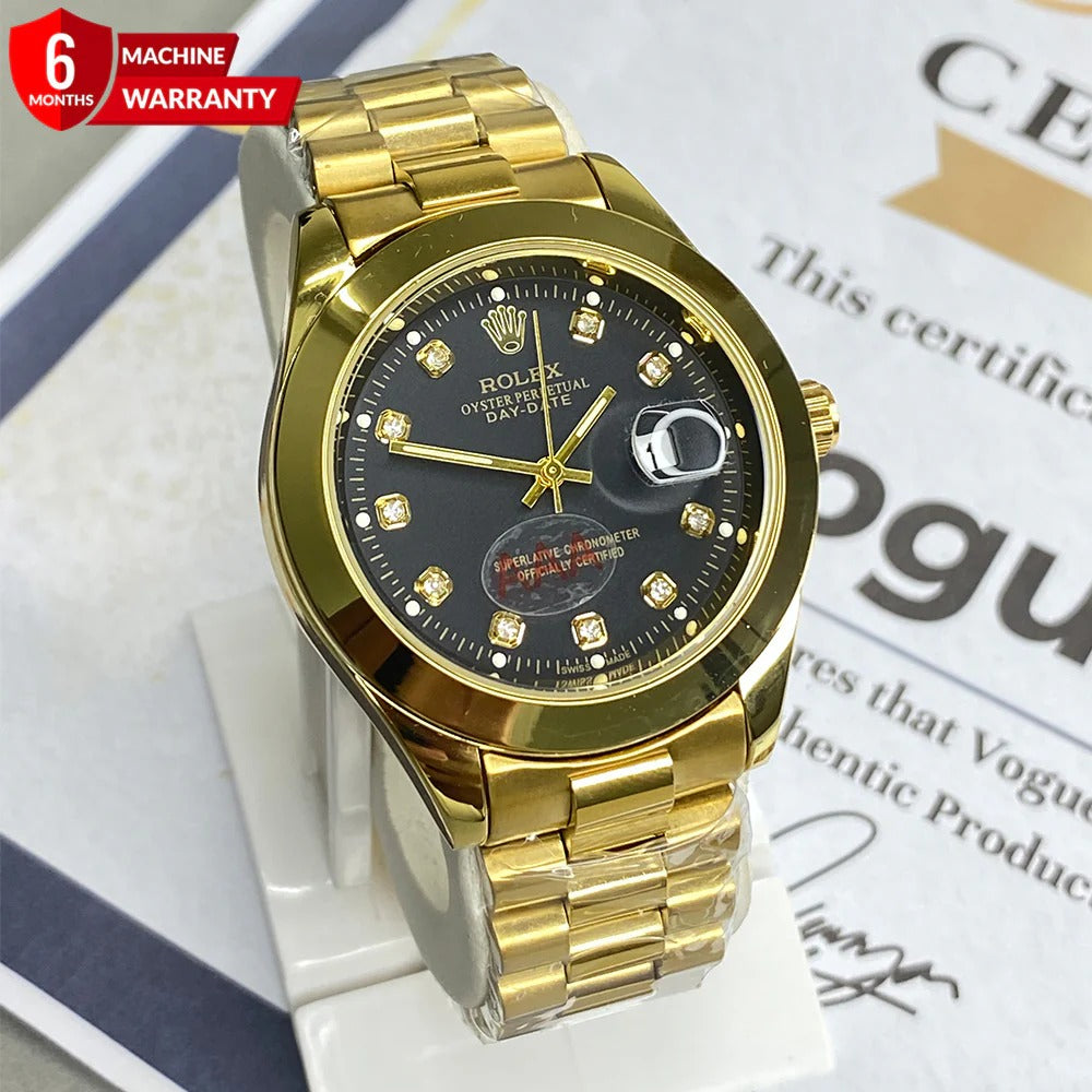 R0LEX Swiss Made Perpetual Luxury Chain Watch For Men